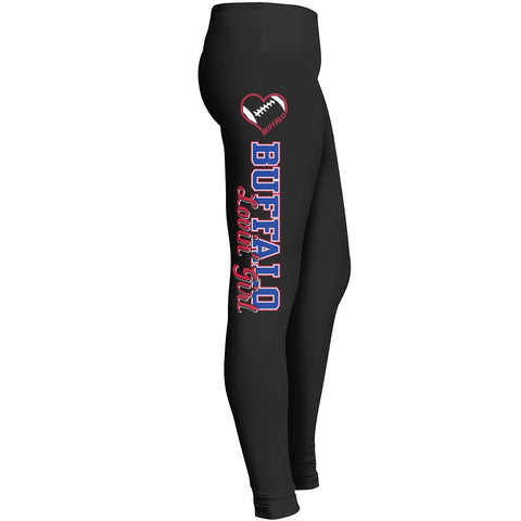Buffalo Lovin Girl Football Leggings Leggings