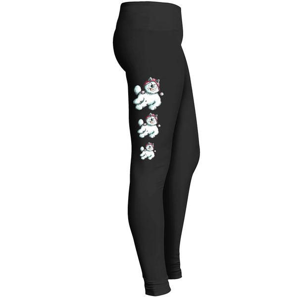 Cute Samoyed Leggings Leggings