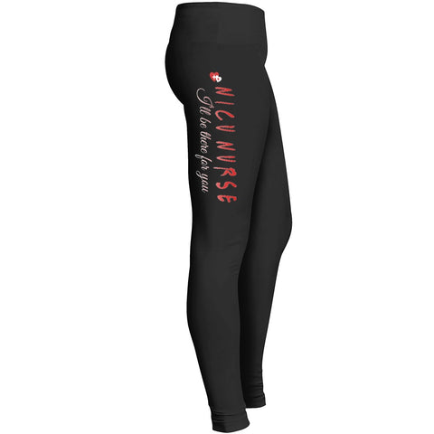 Nicu Nurse I Will Be There For You Nurse Legging Nursing Legging Leggings