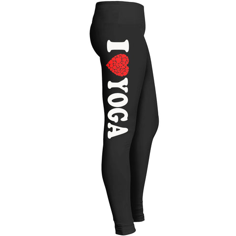 I Love Yoga Leggings