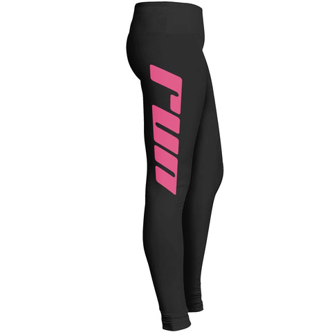 Run Pink Printed Leggings Leggings