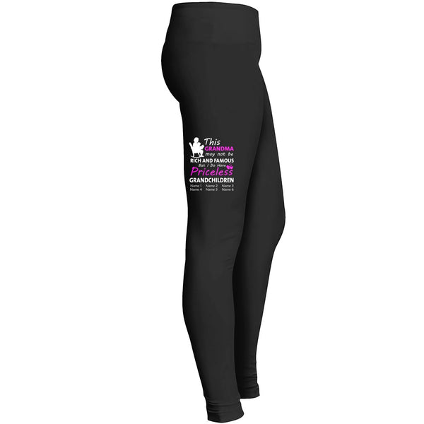 Fitness Yoga Running This Grandma May Not Be Rich And Famous But I Do Have Priceless Leggings