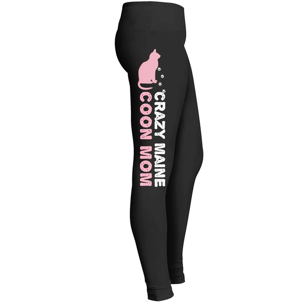 Crazy Maine Coon Mom Legging 