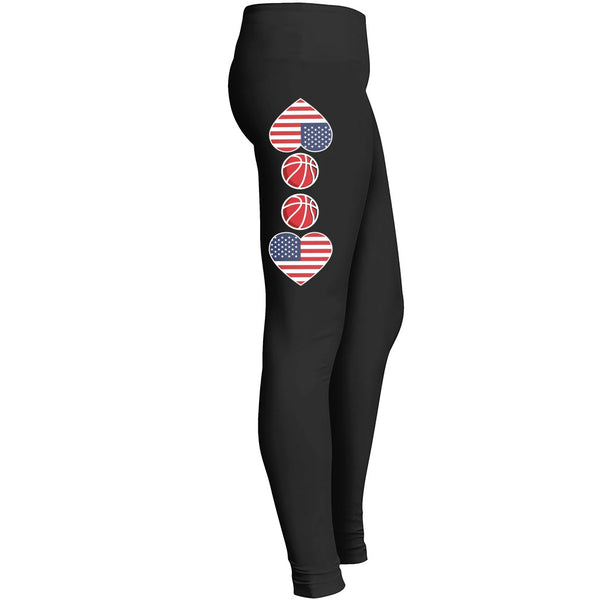 Proud American Basketball Leggings Leggings