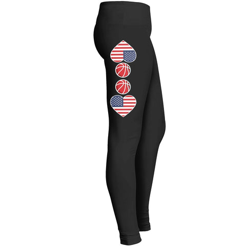 Proud American Basketball Leggings Leggings