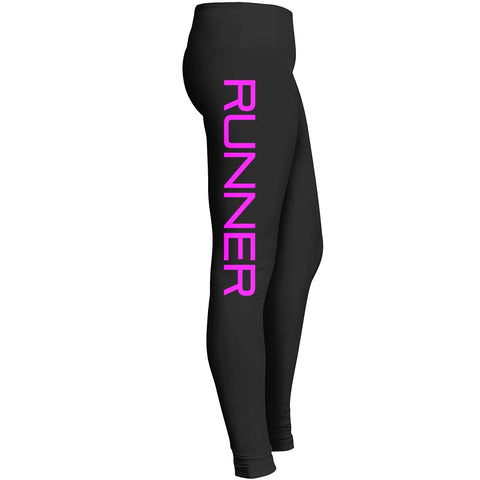 Runner Pink Type Leggings Leggings