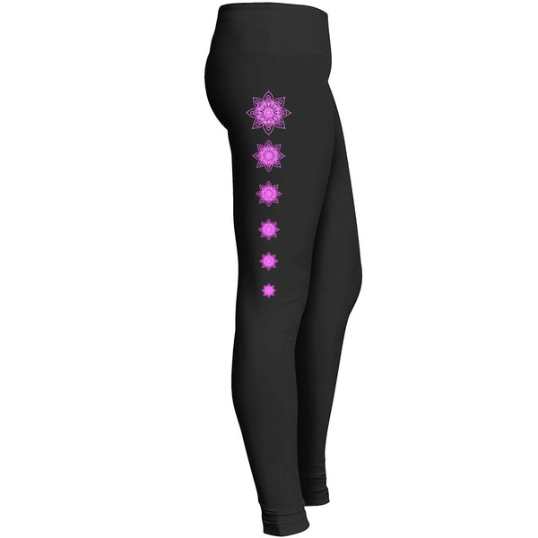 Flower Mandala Leggings (pink) Leggings