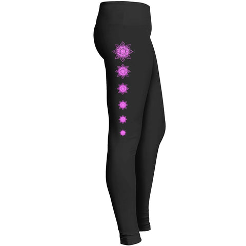 Flower Mandala Leggings (pink) Leggings