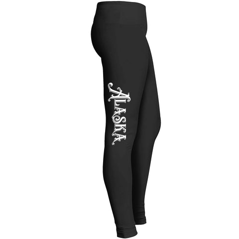 Alaska Vintage Fancy Type Leggings Leggings