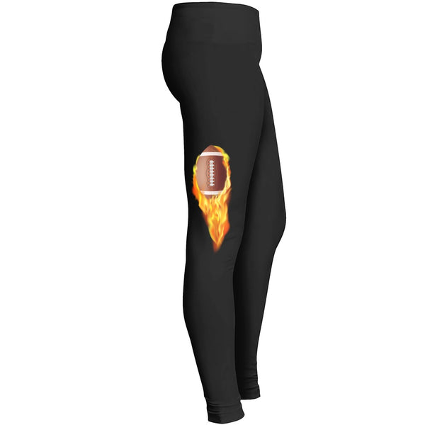 Football On Fire Leggings 