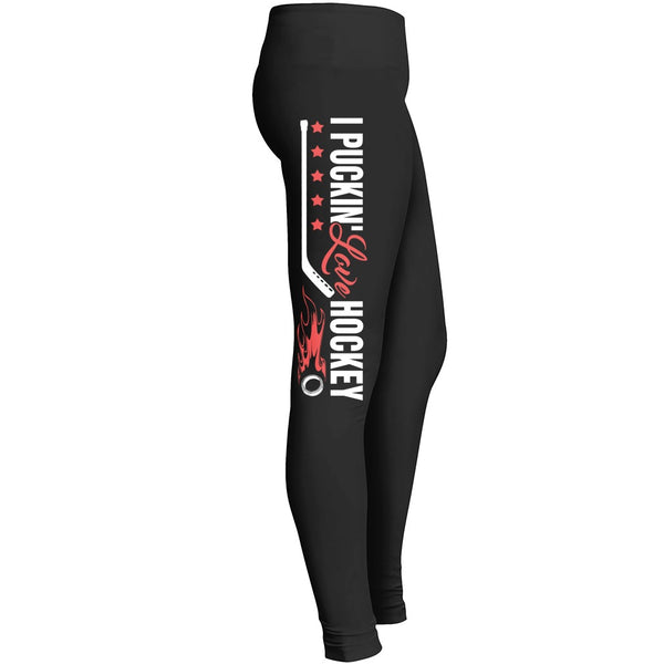 I Love Hockey Leggings