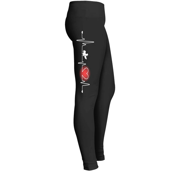 Chicken Heartbeat Leggings