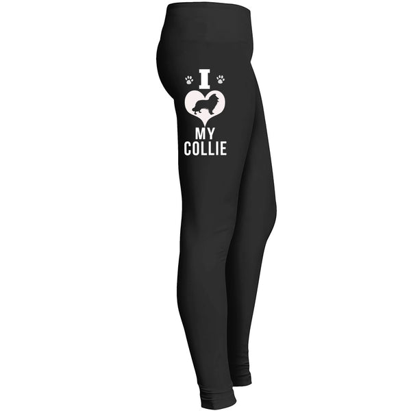 I Love My Collie Leggings