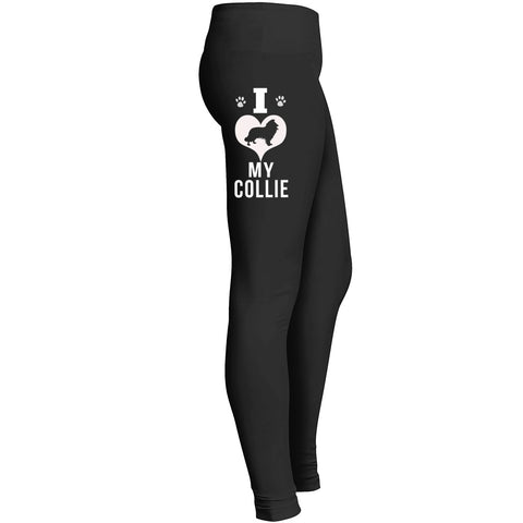 I Love My Collie Leggings