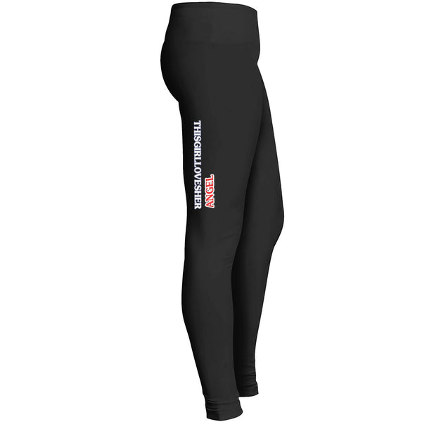 This Girl Loves Her Angel Leggings