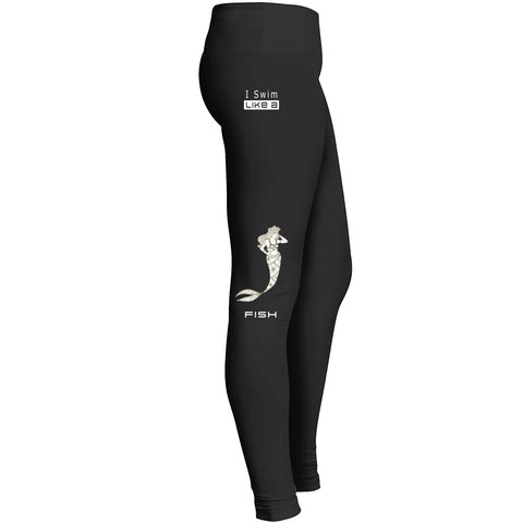 I Swim Like A Fish Leggings