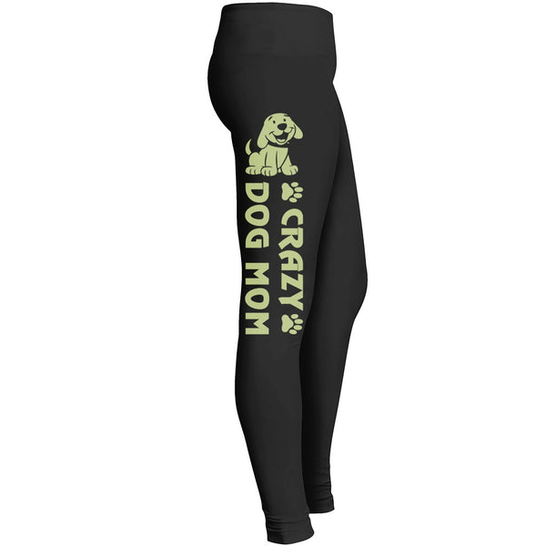 Crazy Dog Mom Leggings Leggings