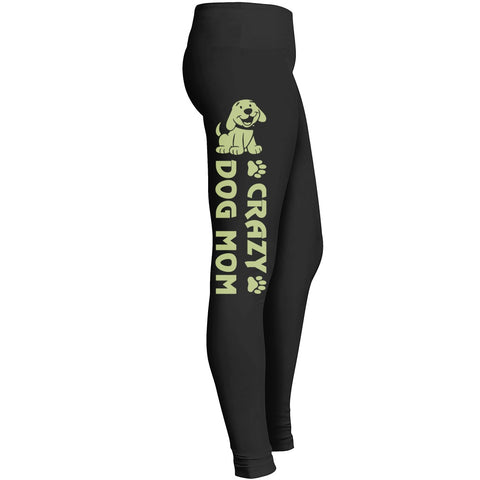 Crazy Dog Mom Leggings Leggings