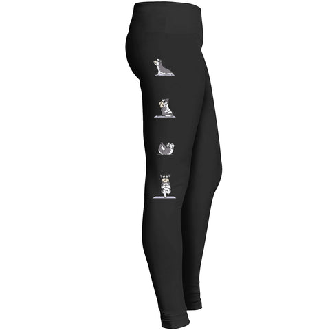 Schnauzer Yoga Leggings