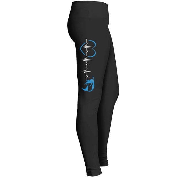 I Want To Be A Mermaid I Love Swim Leggings