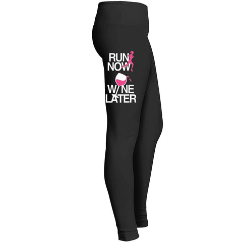 Run Now Wine Later Leggings