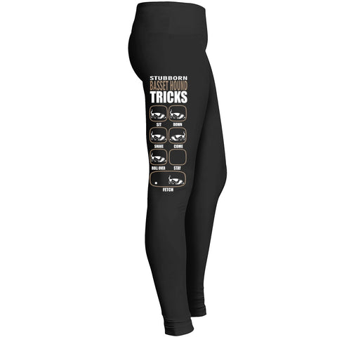 Basset Hound Leggingsstubborn Basset Hound Tricks Leggings