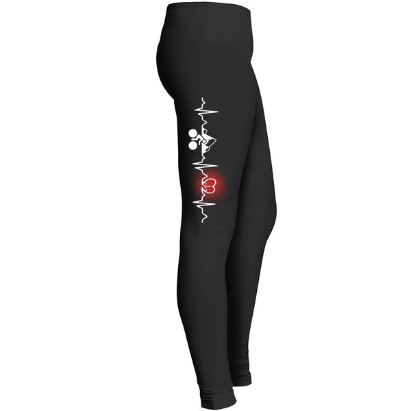 Cycling Heartbeat Leggings Leggings