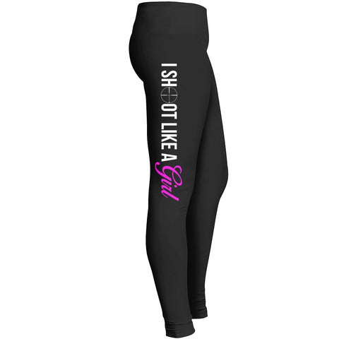 I Shoot Like A Girl Leggings