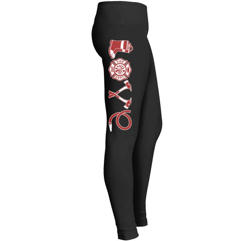 Firefighter Love Leggings