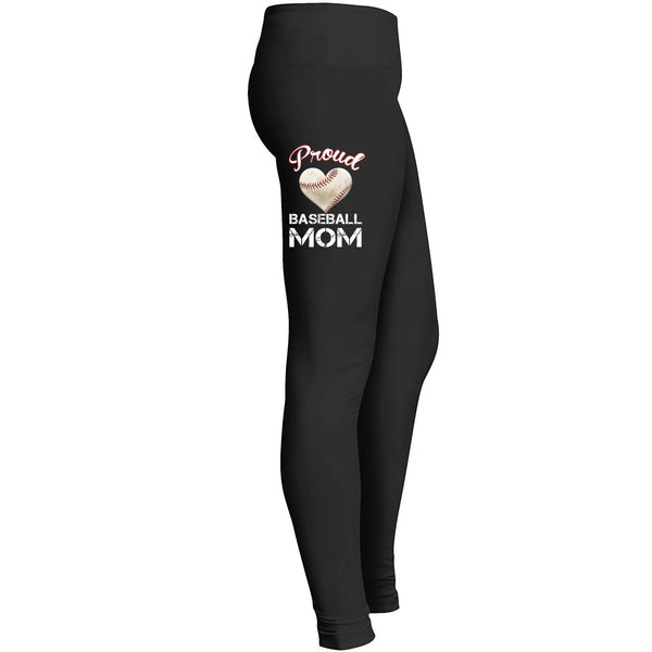 Proud Baseball Mom Leggings