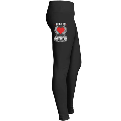 Heart Are Wild Cretures Leggings