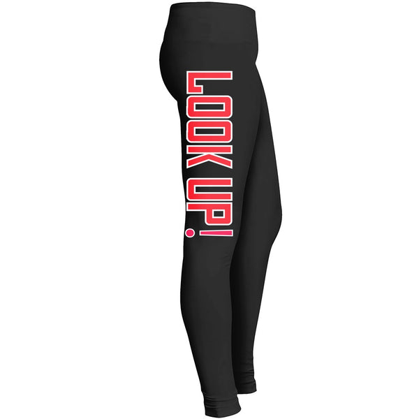 Funny Stop Look Up Legging Yoga Running Gym Fitness Leggings