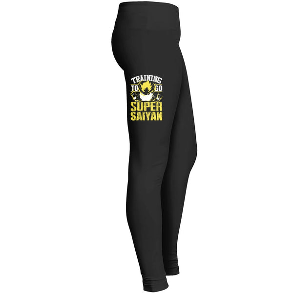 Training To Go Super Saiyan Leggings