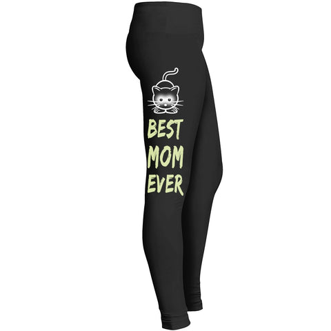 Cat Leggings Best Mom Ever Leggings
