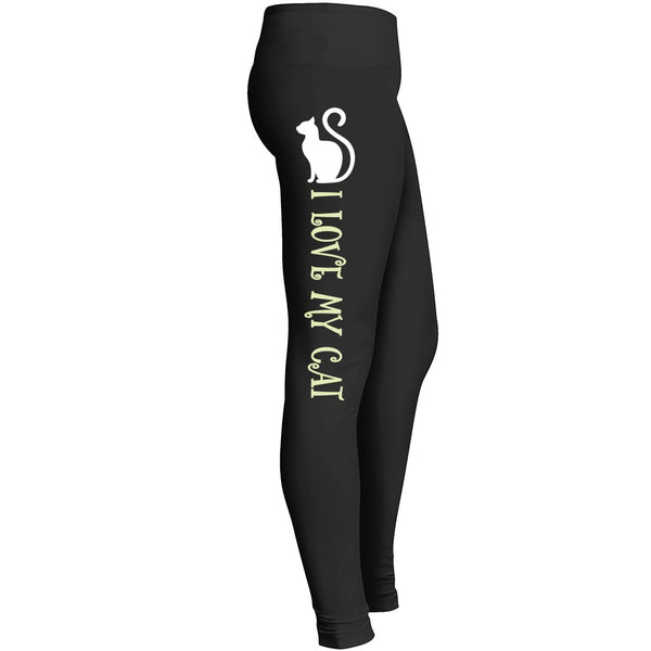 I Love My Cat Leggings Leggings
