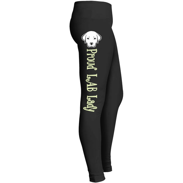 Proud Lab Lady Labrador Retriever Leggings 