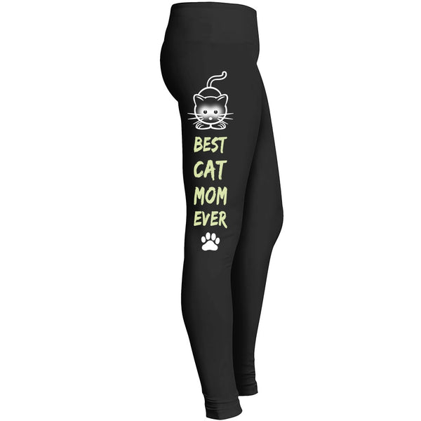 Best Cat Mom Ever Pants Leggings