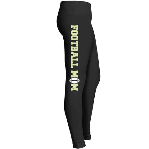 Football Mom Sports Pants Leggings