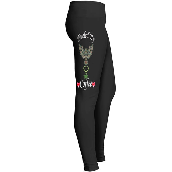 Fueled By Coffee Leggings Leggings