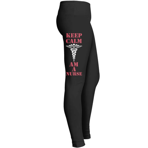 Keep Calm - I Am A Nurse Leggings