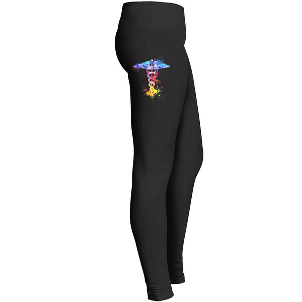 Exclusive Nurse Giftwatercolor Leggings Leggings
