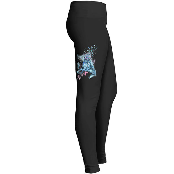 Exclusive Watercolor Horse Leggings Leggings