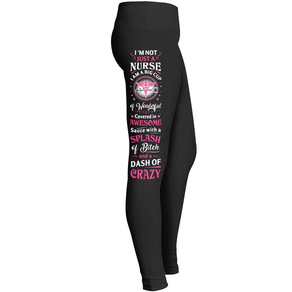 Im Not Just A Nurse Leggings