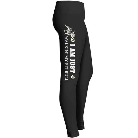 Walk With My Pit Bull Leggings