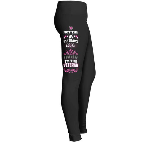 Not The Veterans Wife Im The Veteranspecial Customer Pricing Leggings