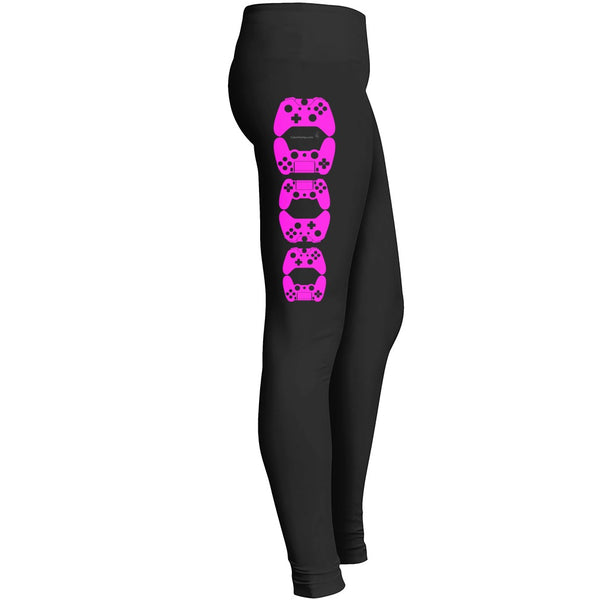 Controller Gamer Leggings V2.0 Hot Pink Leggings