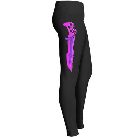 Blade Warrior Game Controller Leggings Xb1 Hot Pinkpurple Leggings