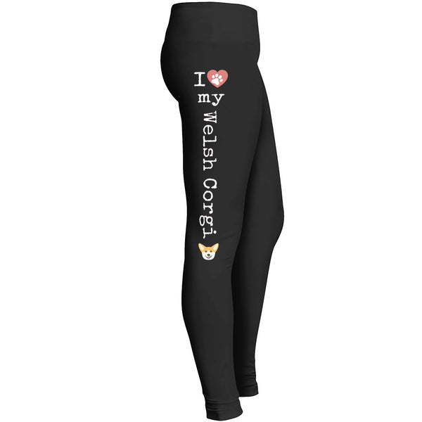 Love Corgi Leggings
