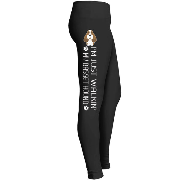 Love Basset Hound Leggings