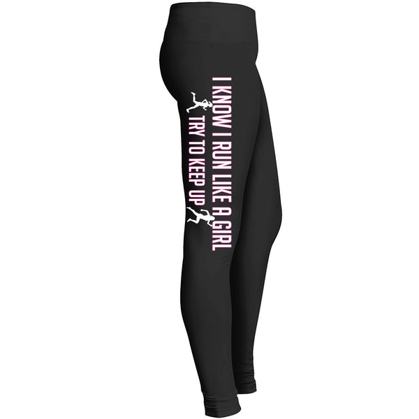 Run Like A Girl Leggingsrunning Pants For Women 